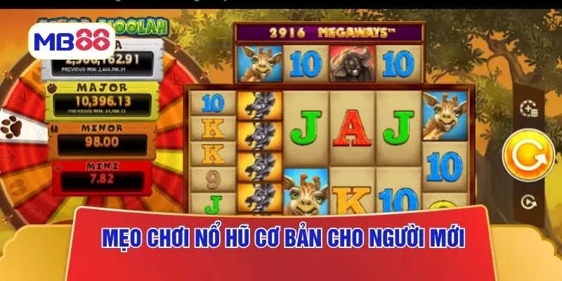 Mẹo chơi nổ hũ cơ bản cho người mới